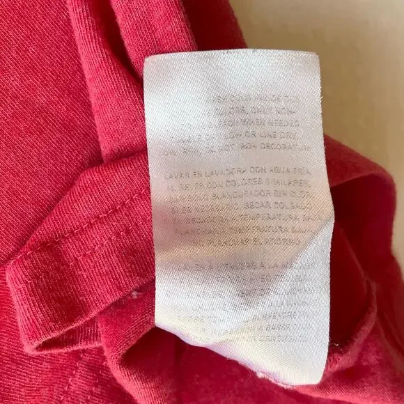 Wrangler Big Kid’s Short Sleeve T-shirt Size M, Red, Music Mania Greatest Hits - Picture 7 of 8